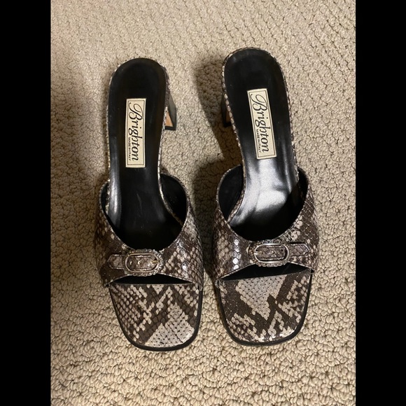 Brighton leather mule 8.5 - Picture 1 of 4